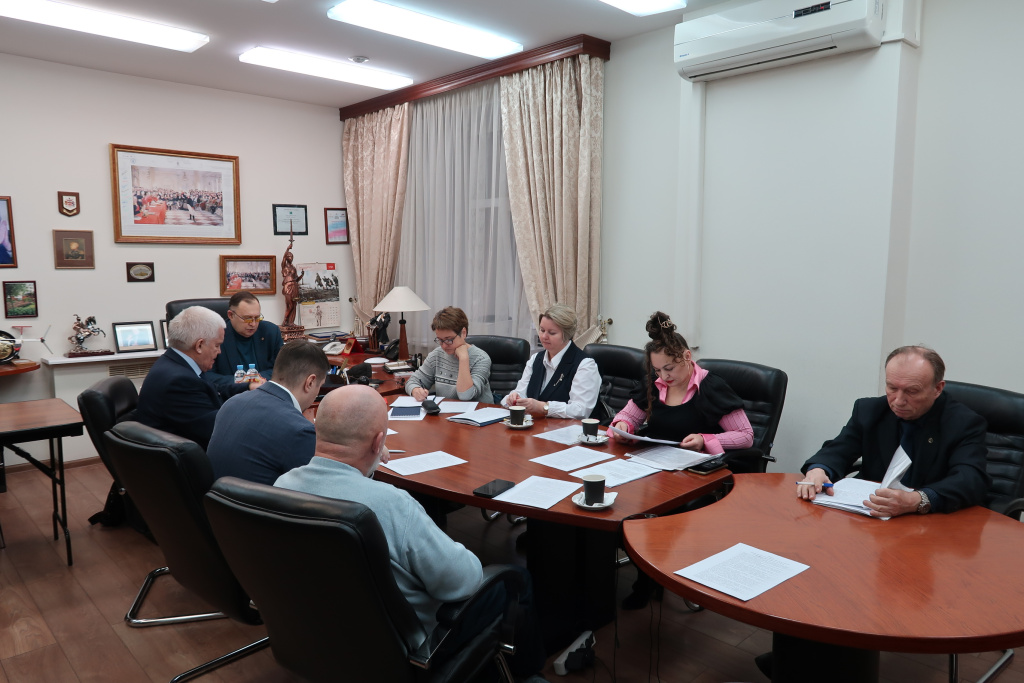 Состоялось первое в 2025 году заседание Комиссии по защите прав адвокатов