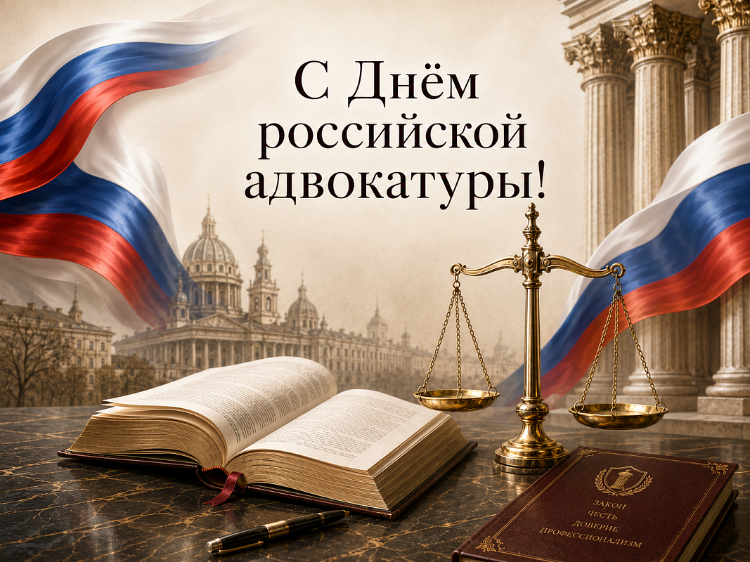 C Днём российской адвокатуры!