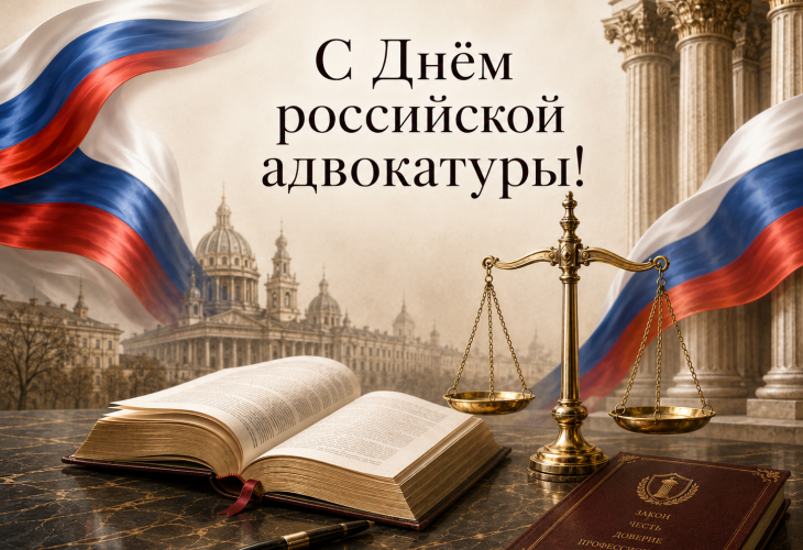 C Днём российской адвокатуры!