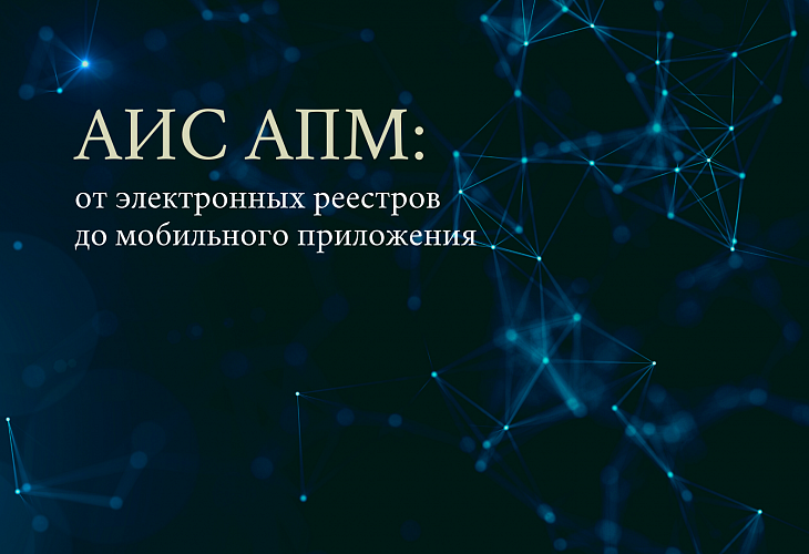 АИС АПМ: от электронных реестров до мобильного приложения