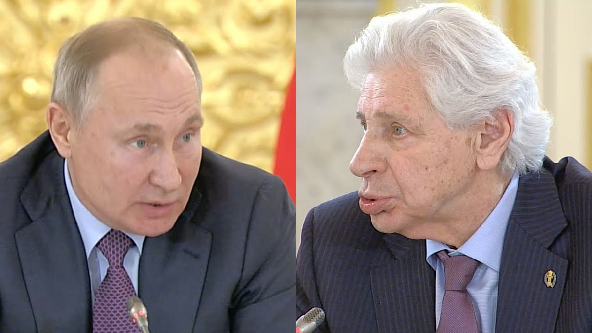 Генри Резник выступил на заседании СПЧ, проведенном Президентом РФ Владимиром Путиным