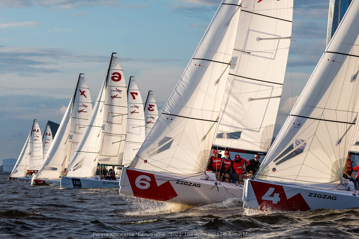Адвокаты Москвы приняли участие в Регате адвокатов «Белые ночи – 2023»